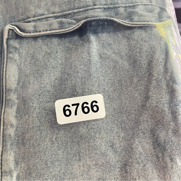 New! EB Denim Rain Wash Cargo Pants Size XS 26766 - Picture 12 of 12